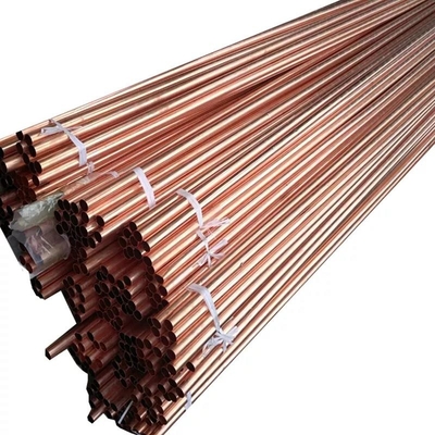 Refrigerator 1/2 1/4 3/8 5/8 Pancake Pure Copper Pipe ASTM B280 ISO9001
