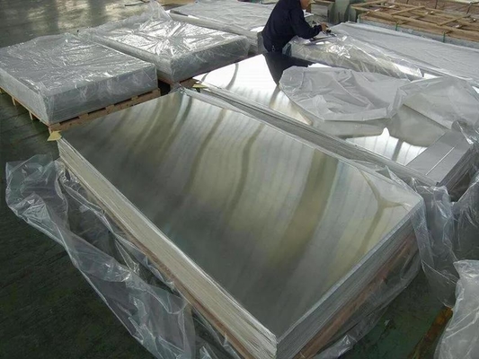 0.4mm Aluminium Sheet Plate 5052 Aluminum Sheet Metal 1220 1250 Width