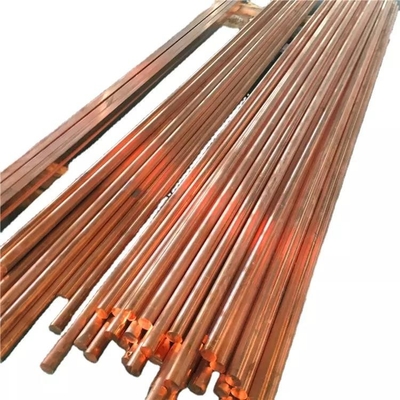 99.99% Pure Copper Round Rod Pure Copper Rod Brass Red Round Rod
