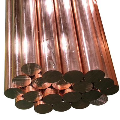99.99% Pure Copper Round Rod Pure Copper Rod Brass Red Round Rod