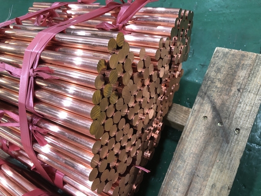 99.99% Pure Copper Round Rod Pure Copper Rod Brass Red Round Rod