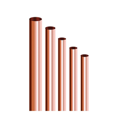 Customized Straight Copper Pipe Tube 5/8&quot; For Air Conditioner And Refrigerator