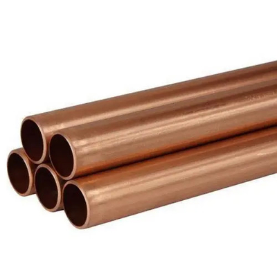 Pure Straight Copper Coil Pipe C11000 C12200  0.8mm / 1mm