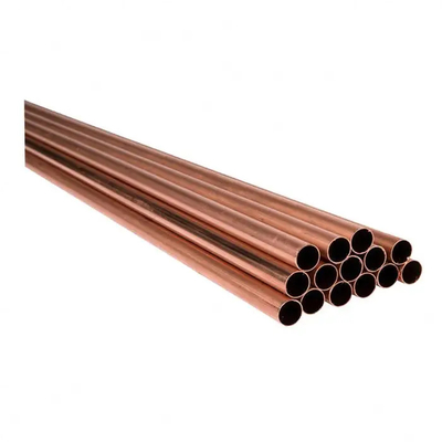 China Manufacturer ISO Alloy Copper Pipe Tube C11000 CC12200 0.8mm