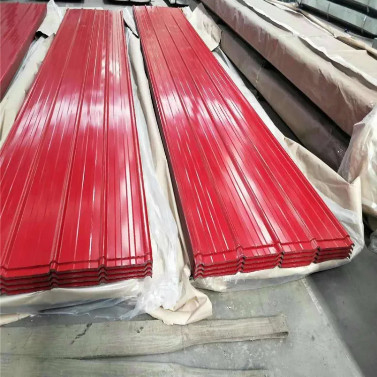 ASTM A653M Galvanized Steel Sheet Corrugated Plate For Construction