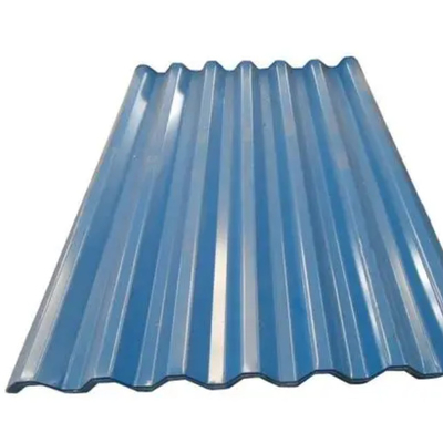 PPGI Sheet Silver Blue Galvanized Roofing Sheet Corrugated Z275
